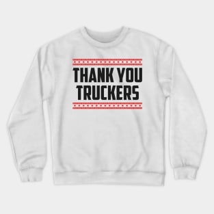 Thank You Canada Truckers Crewneck Sweatshirt